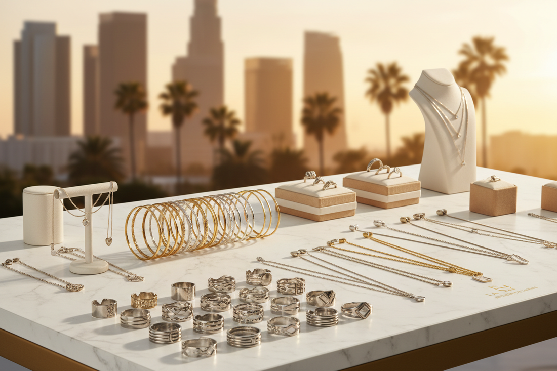 Wholesale Jewelry LA California Guide for Smart Buyers — wholesale jewelry sourcing and manufacturing illustration