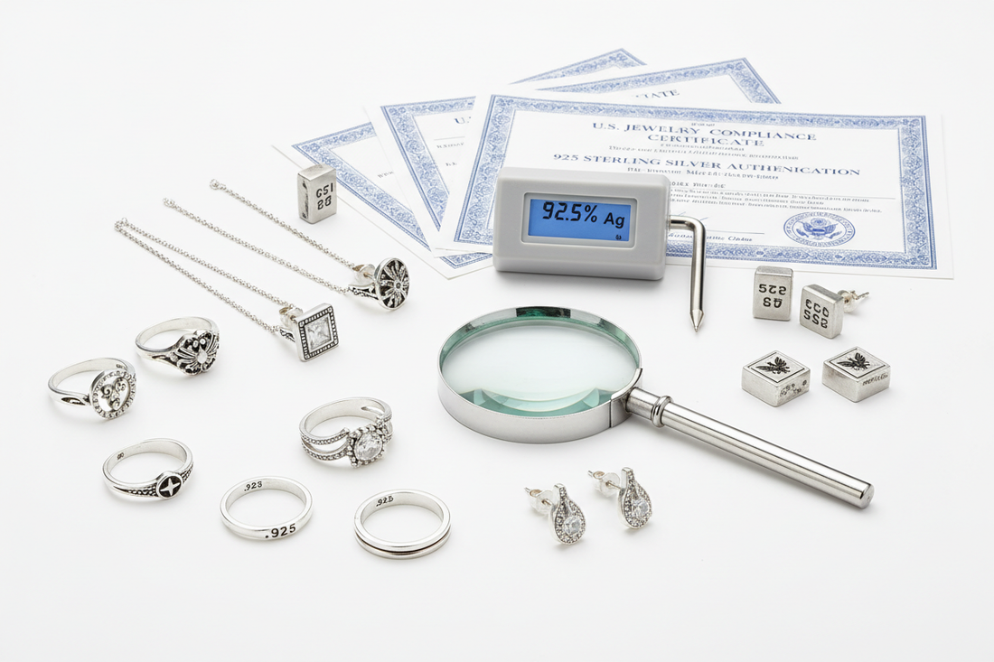 Sterling Silver Wholesale Jewelry USA Guide for Retailers — wholesale jewelry sourcing and manufacturing illustration