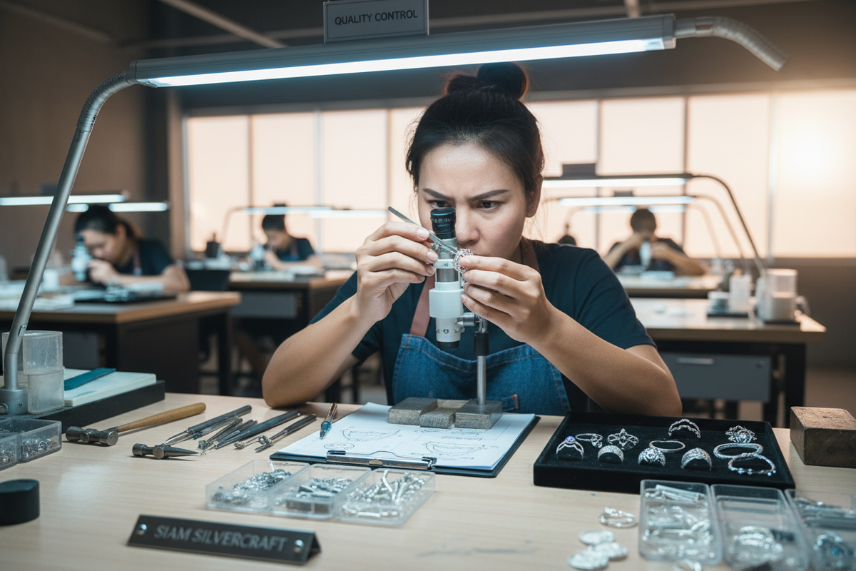 A Complete Guide to Thailand Jewelry Manufacturers — wholesale jewelry sourcing and manufacturing illustration