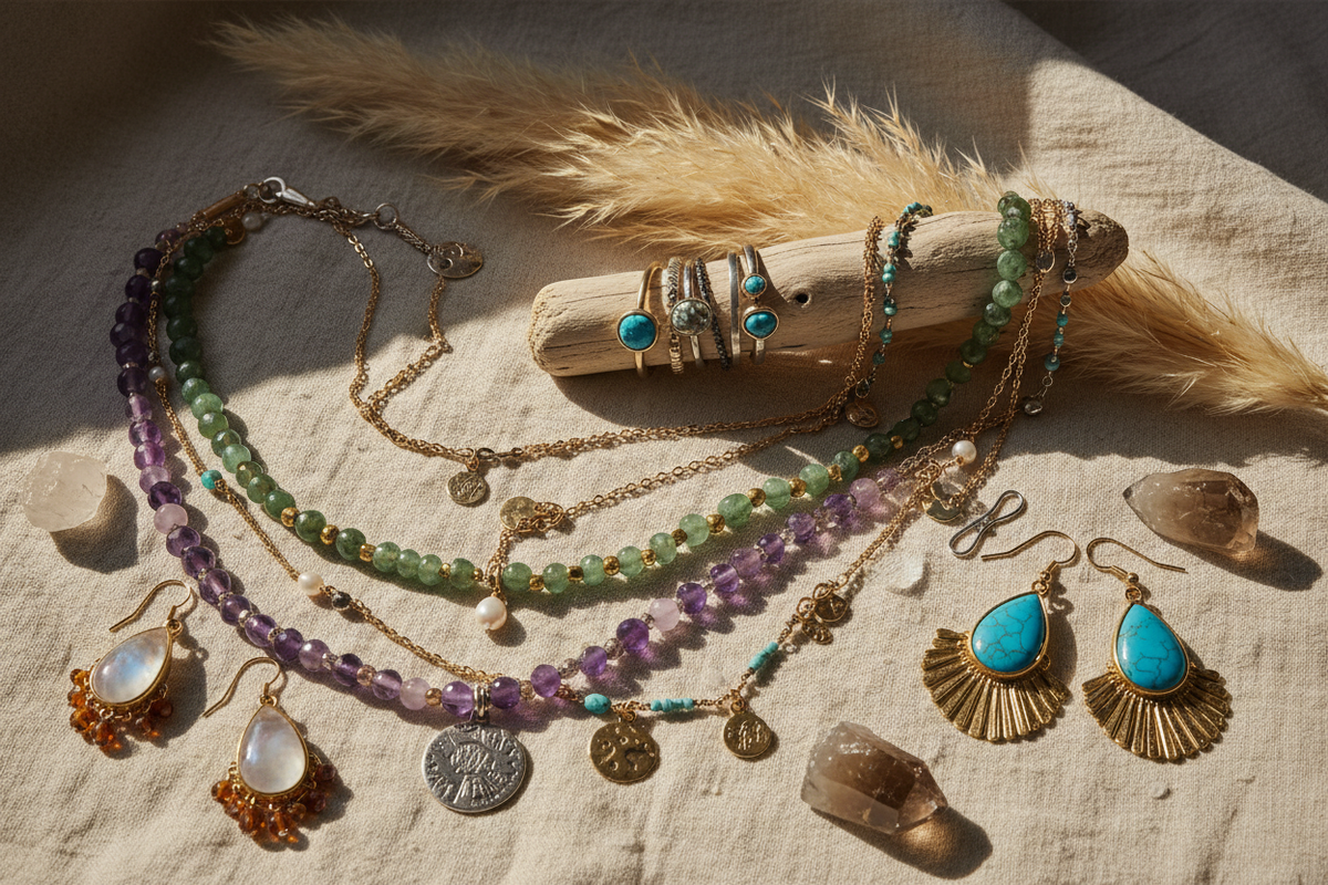 Wholesale Boho Chic Jewelry Guide for Boutique Retailers — wholesale jewelry sourcing and manufacturing illustration
