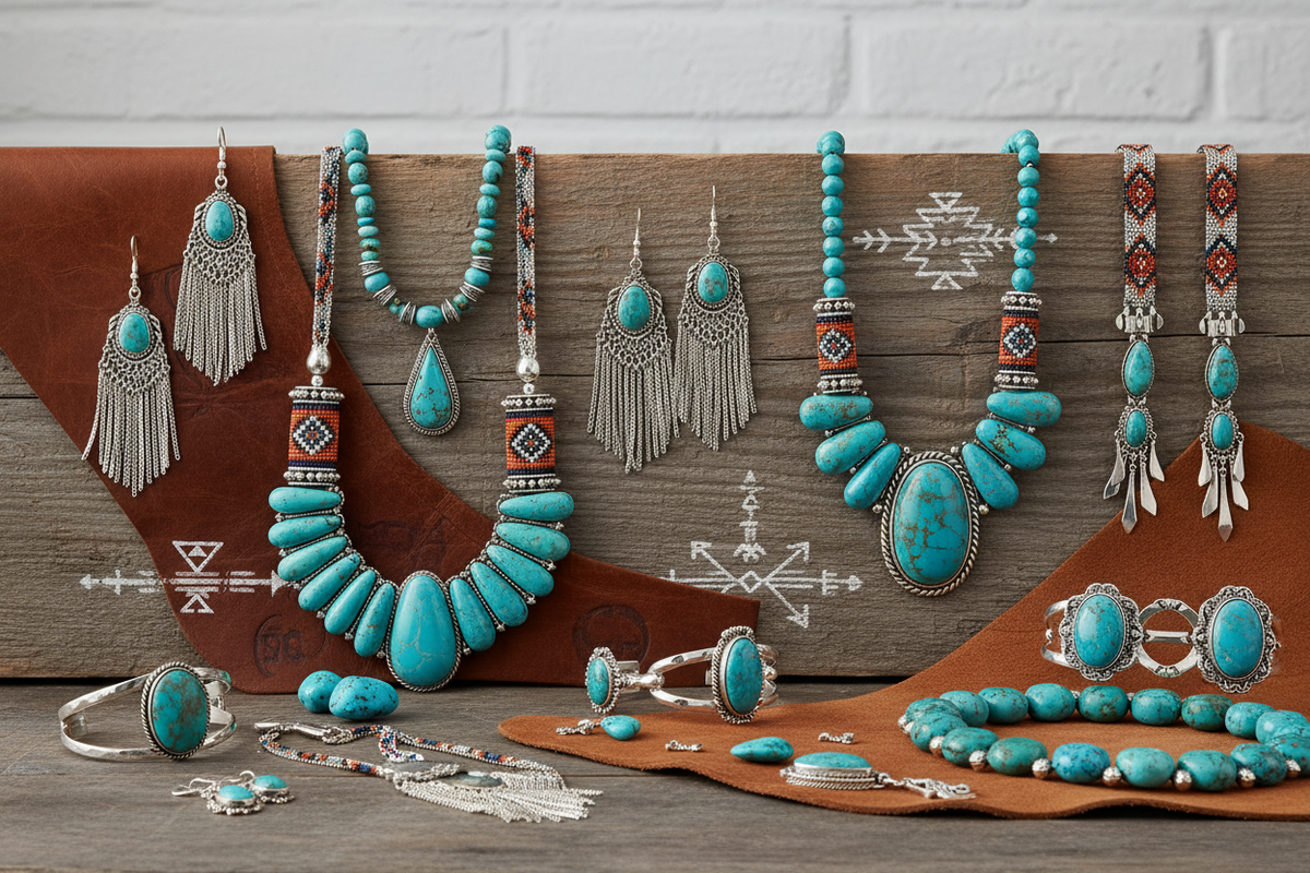 Tipi Jewelry Wholesale Guide Authentic Western Turquoise Accessories — wholesale jewelry sourcing and manufacturing illustration
