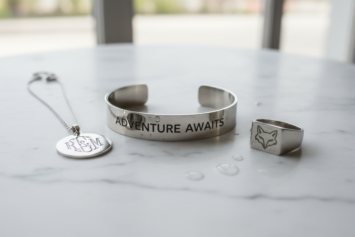 Custom Stainless Steel Jewelry Guide Durable Affordable Personalized