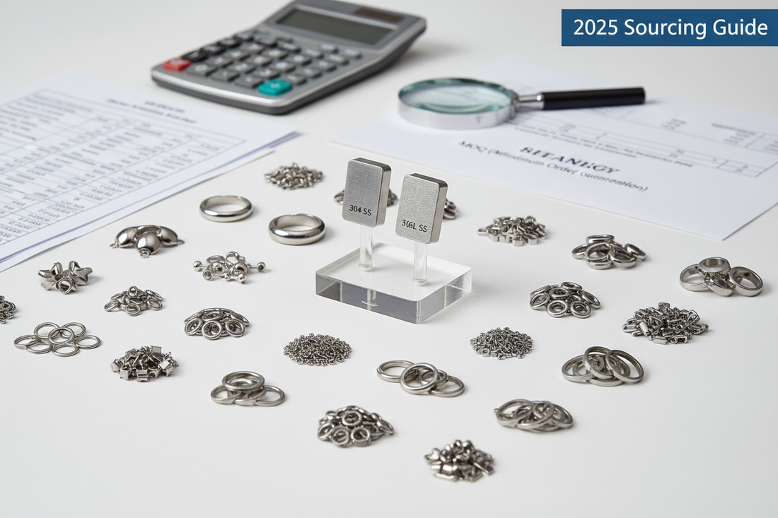 Wholesale Stainless Steel Jewelry Supplies 2026 Sourcing Guide — wholesale jewelry sourcing and manufacturing illustration