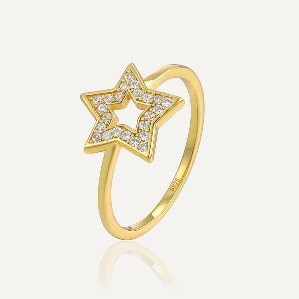 SR0031 S925Silver Five-Pointed Star Earrings New Design Drop Earrings Jewelry