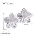 Floral Stud Earrings — jewelry construction