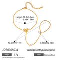 Gold-Plated Stainless Steel Bracelet — Everyday Design — plating detail — jewelry finish and design detail
