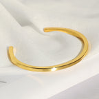B0353 Simple Smooth Open Geometric Bracelet Fashion Bracelet Jewelry
