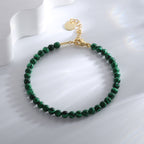 B0178 Fashion Black Gallstone Bracelet for Women Retro Simple Design Sense Bracelet