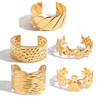 Non-fading Bracelet for Women Jewelry18k Gold-plated Stainless Steel Jewelry Bracelet