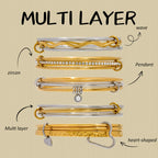 Stainless Steel Zircon Bracelet for Women, Non-Fading Jewelry Bangle Accessories