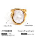 Gold-Plated Stainless Steel Necklace — Minimal Edit — additional design view — jewelry finish and design detail