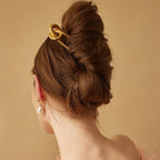 2H Jewelry Stainless Steel u Hairpin Metal Hairpin Alkaline Water Knot Hair Clip