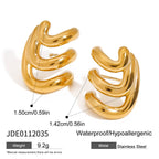 2H Stainless Steel Earrings for Women earrings