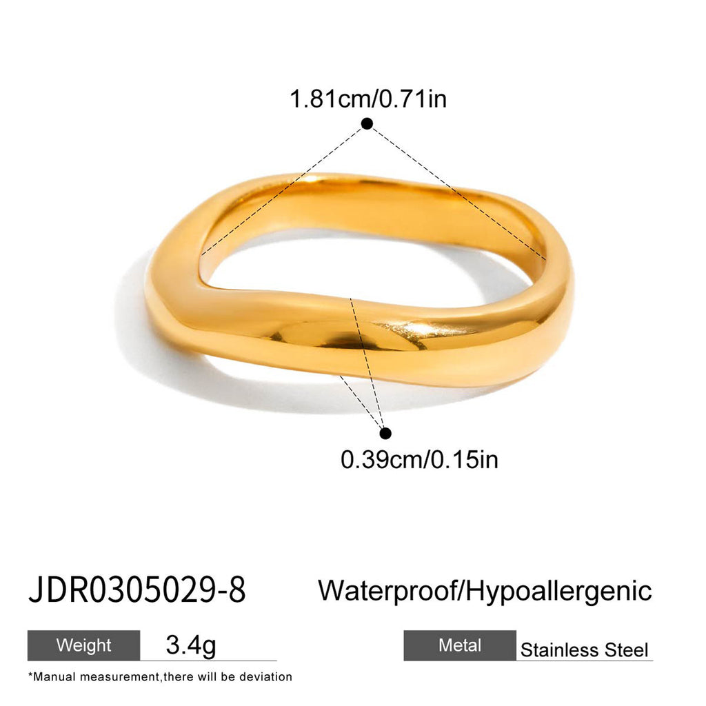 Stainless Steel Zircon Bracelet Non-Fading Open Bangle Jewelry