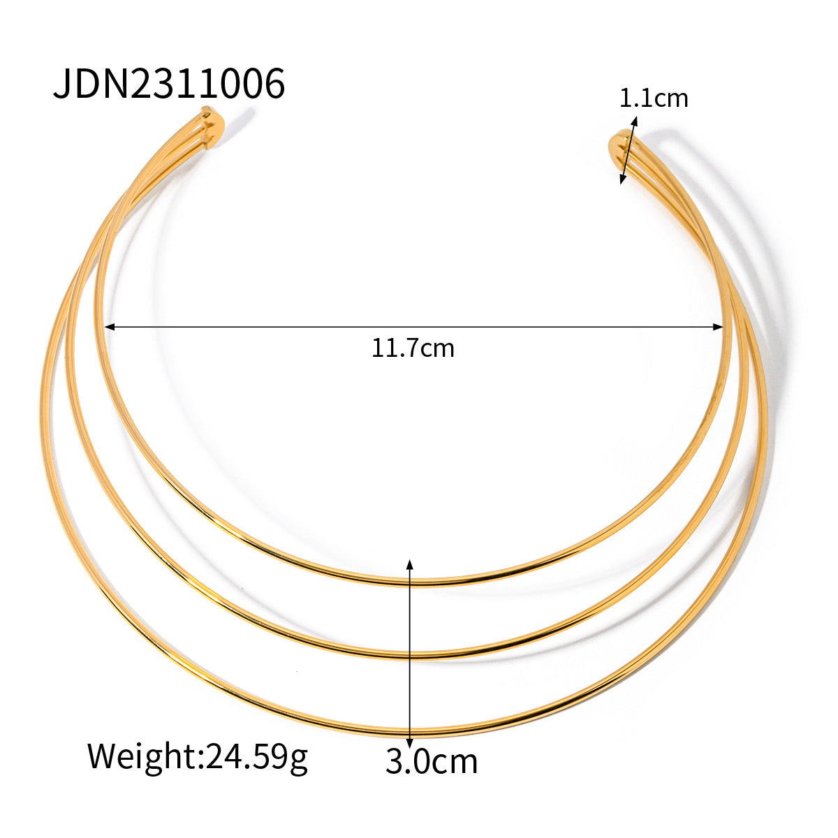 Sweater Chain Necklace Jewelry Women Stainless Steel Autumn Winter Accessories