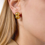 Imitation Pearl Stud Earrings Non-Fading Earrings Stainless Steel Jewelry