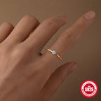 Diamond Turquoise Sterling Silver Jewelry Set Necklace Earrings Ring