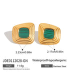 2H Stainless Steel Earrings Non-Fading Ring Jewelry earrring