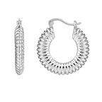 E0482 Design Bread Thread Cowhide Corner Shape Earrings for Women Fashion Retro Gold Plated Earrings