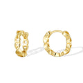 14K Gold-Plated 925 Sterling Silver Heart Openwork Stud Earrings — jewelry construction