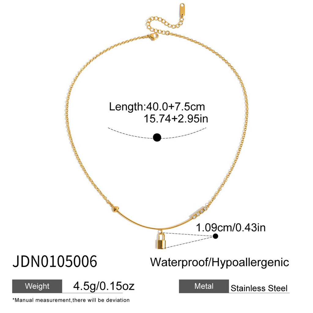 Starfish Necklace Collarbone Chain Stainless Steel Jewelry Non-Fading