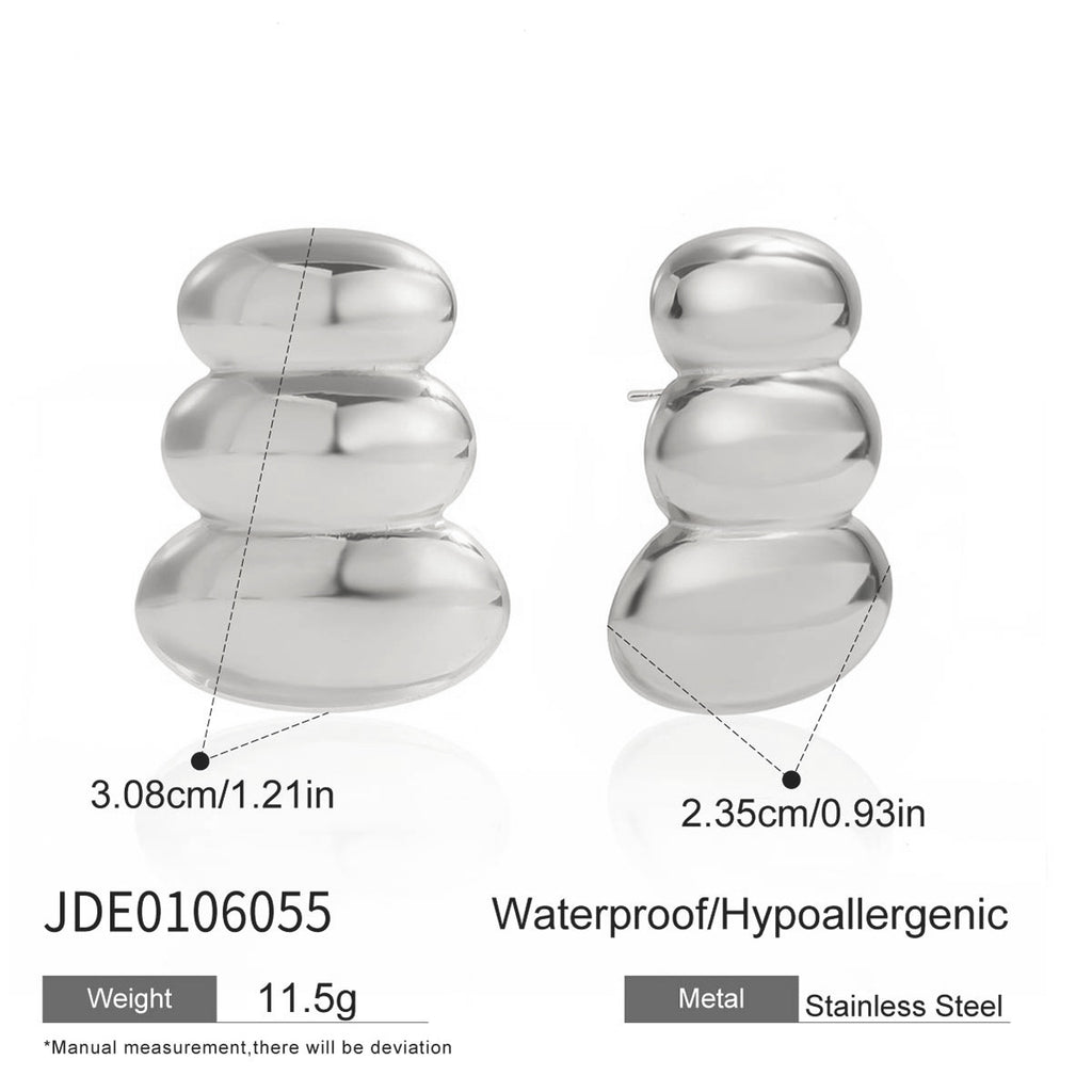 Imitation Pearl Bracelet Non-Fading Bow Jewelry Stainless Steel Accessories for Women