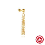 S925Sterling Silver Opal Inlaid Diamond Round Bead Threaded Piercing Ear Bone Stud Hot-Selling High-End Marquise Opal Earrings