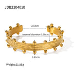 2H Stainless Steel Zircon Bracelet Women's Jewelry Non-Fading Jewelry