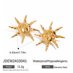 Stainless Steel Pearl Stud Earrings Star Earrings Earrings earrings Ornament