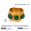 Gold-Plated Brass Layered Chain Bracelet with a distinctive modern silhouette — jewelry finish and design detail