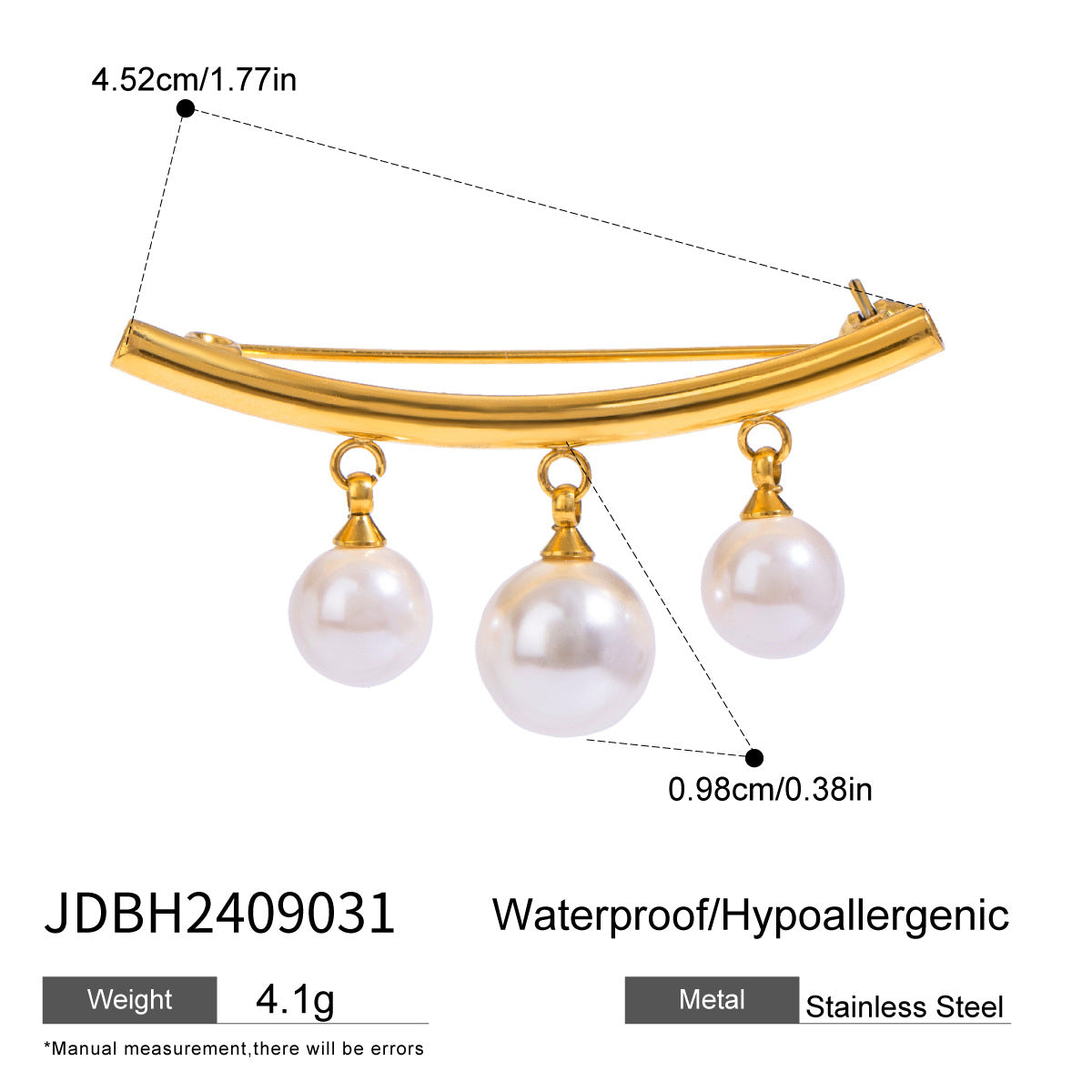 Five-pointed Star Jewelry Ring Non-fading Jewelry Necklace Stainless Steel Earrings