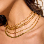 Necklace Simple Snake Bone Chain Clavicle Chain Jewelry Stainless Steel Choker