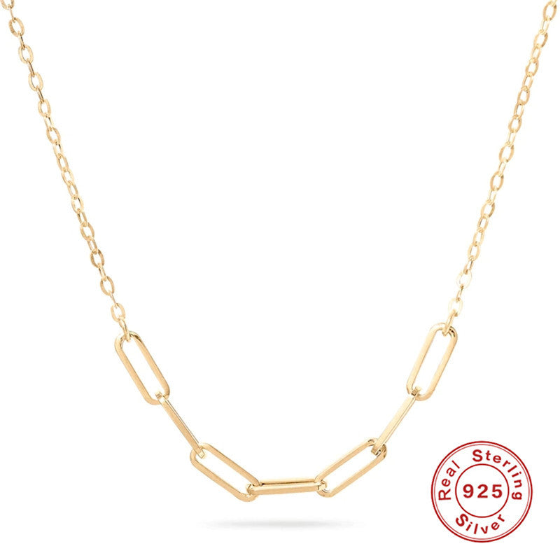 S925 Sterling Silver Dual Layer Cross Moon Necklace With Diamonds