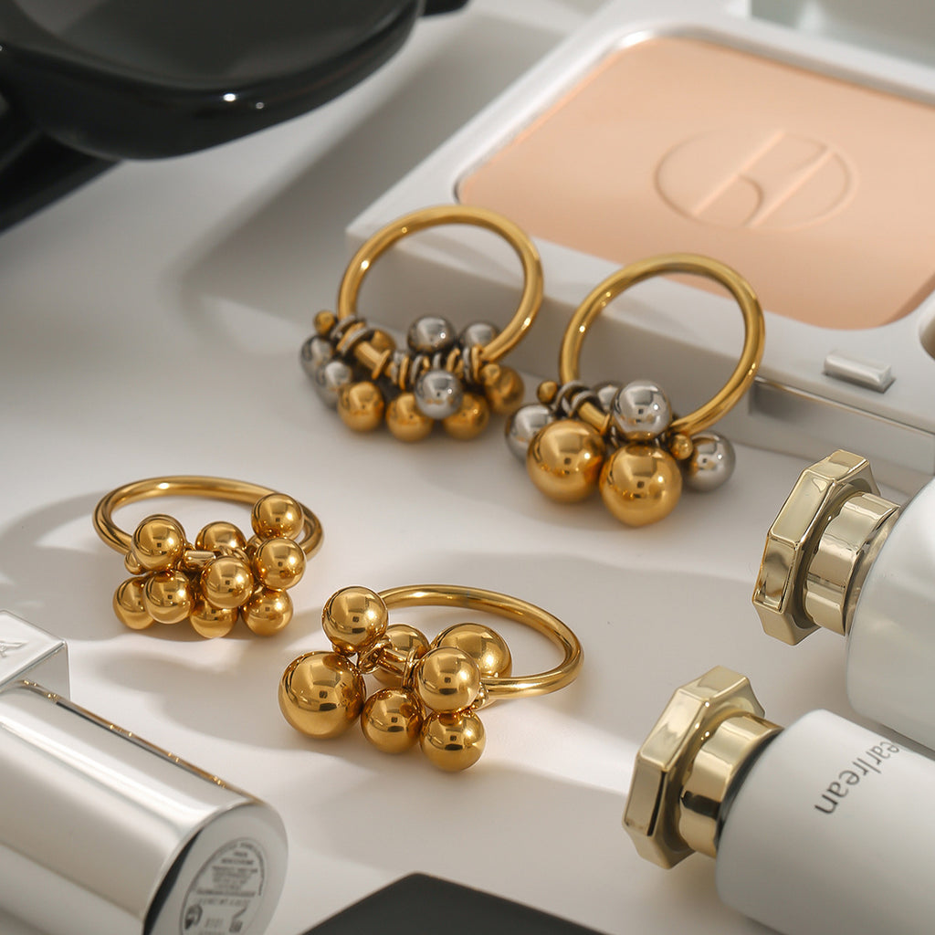 The ring is exaggerated ring Stainless Steel Jewelry