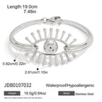 2H Devil's Eye Bracelet18k Gold Stainless Steel Jewelry Non-Fading Bracelet