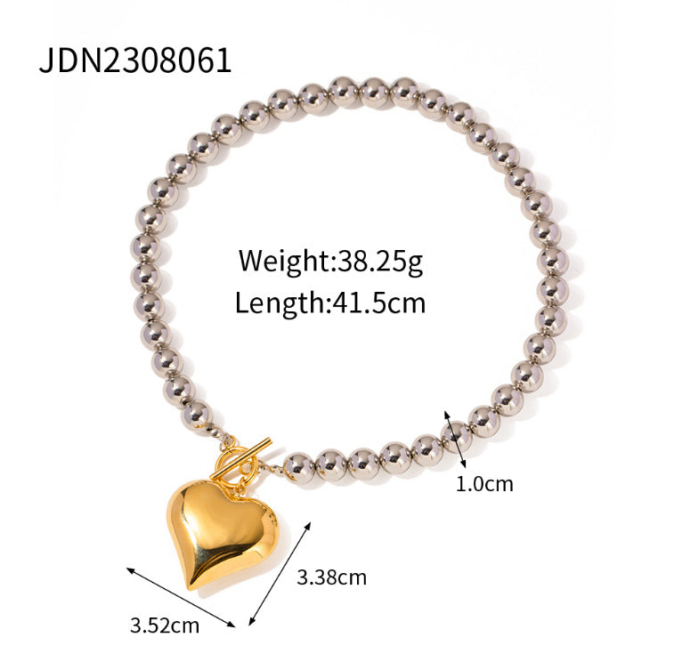 Sweater Chain Necklace Jewelry Women Stainless Steel Autumn Winter Accessories