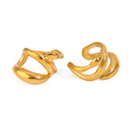 Earrings Ear Clips for Non-Pierced Ears Earrings Stainless Steel Jewelry