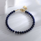 B0178 Fashion Black Gallstone Bracelet for Women Retro Simple Design Sense Bracelet