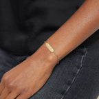 Fashion Retro Best Friend Bracelet for Women Copper Inlaid Zircon Style Jewelry