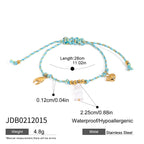 Ocean Weaving Diy Bracelet Bracelet Stainless Steel Jewelry Accessories Pendant