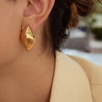 2H Stainless Steel Bead Stud Earrings Jewelry earrings