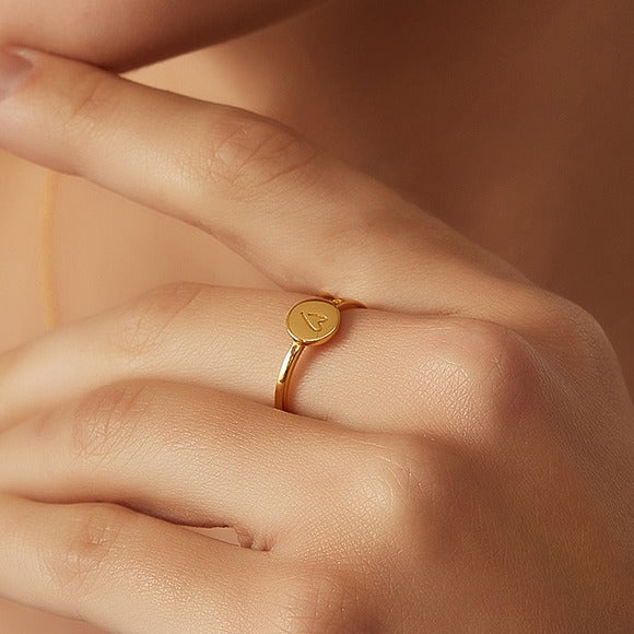 SR0030 S925Silver Heart Ring for Women Simple Unique Design