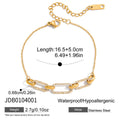 Turquoise Gold-Plated Stainless Steel Bracelet — product styling — jewelry finish and design detail