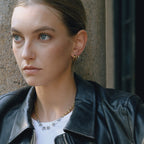 Earrings, ear hoops, non-fading ear clips, stainless steel jewelry18k Gold Earrings