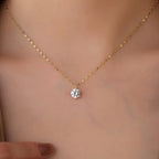 S925 Silver Necklace Clavicle Chain Minimalist Design
