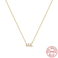 Chain 925 Sterling Silver Necklace — length and styling detail — jewelry finish and design detail