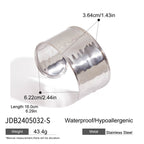 Stainless Steel Exaggerated gold Bracelet Open Bangle bracelet