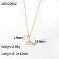Gold-Plated Starfish Choker Stainless Steel Necklace — jewelry construction