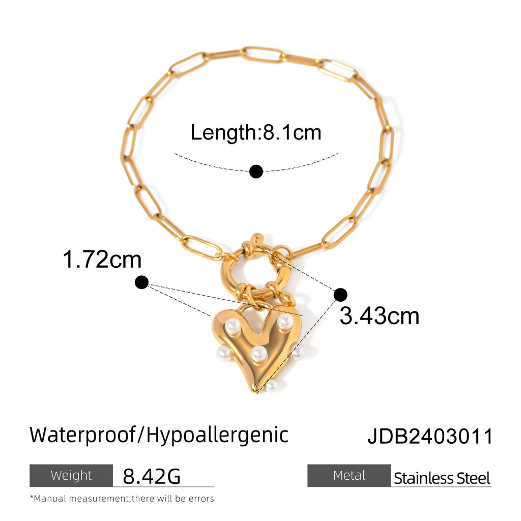 Five-pointed Star Stainless Steel Necklace Jewelry Women's Bracelet Accessories