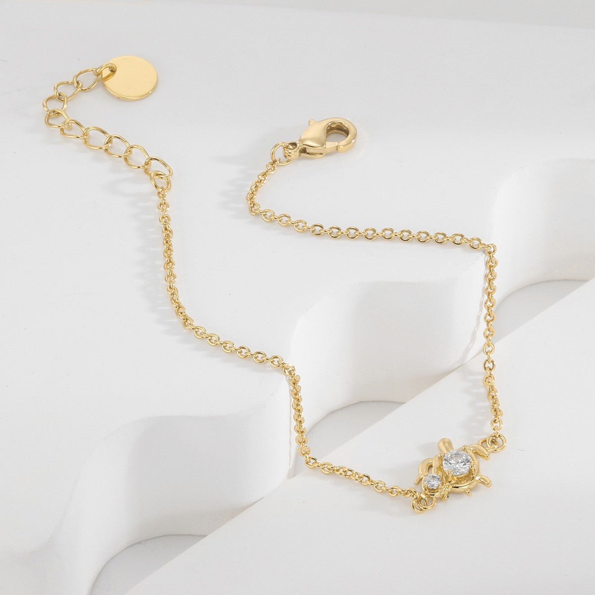 CYB0357 Turtle Copper Plated14k Gold Bracelet fashion Jewelry Beach Bracelet